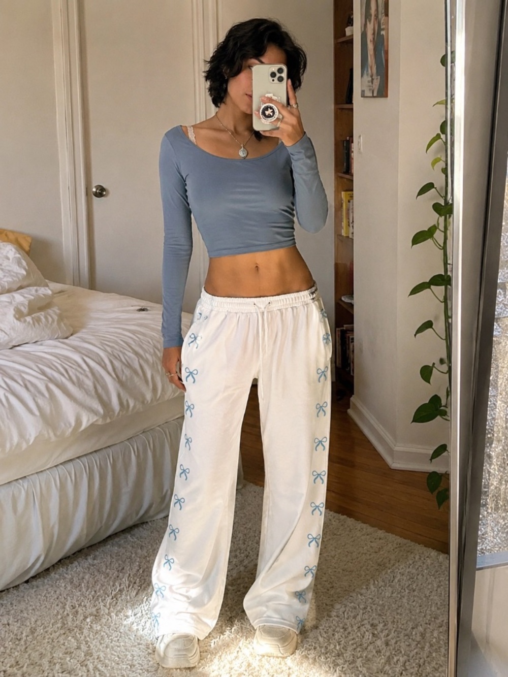 Mainstrip Bow Sweat Pants